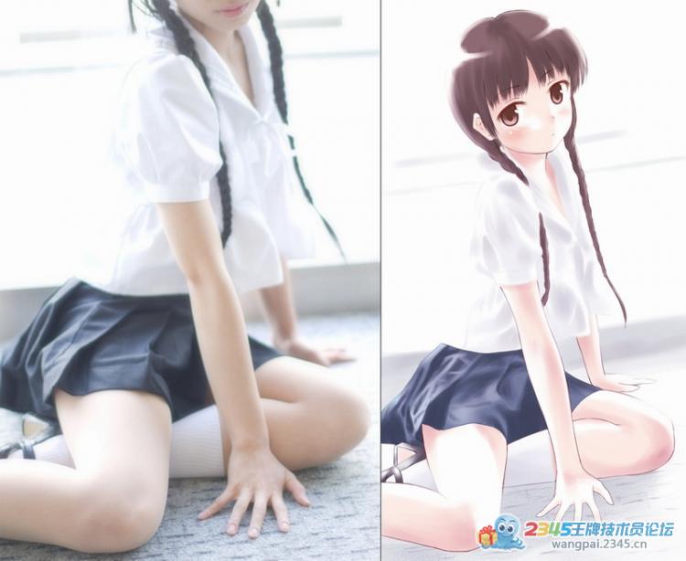 真人美女和动漫美女哪个更漂亮