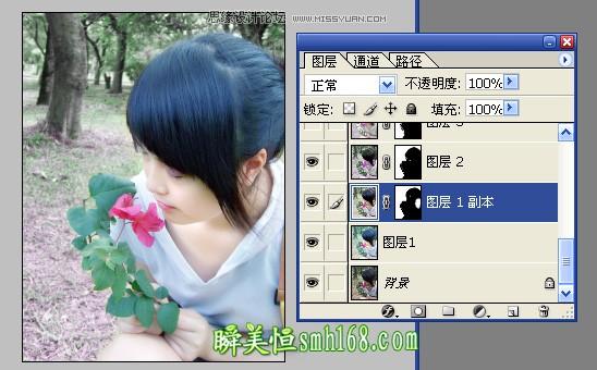 Photoshop制作唯美的生活照效果,PS教程,思缘教程网