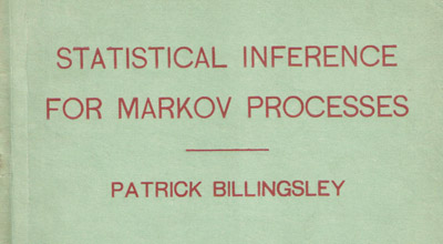 Statistical Inference for Markov Processes by Billingsley(1961)